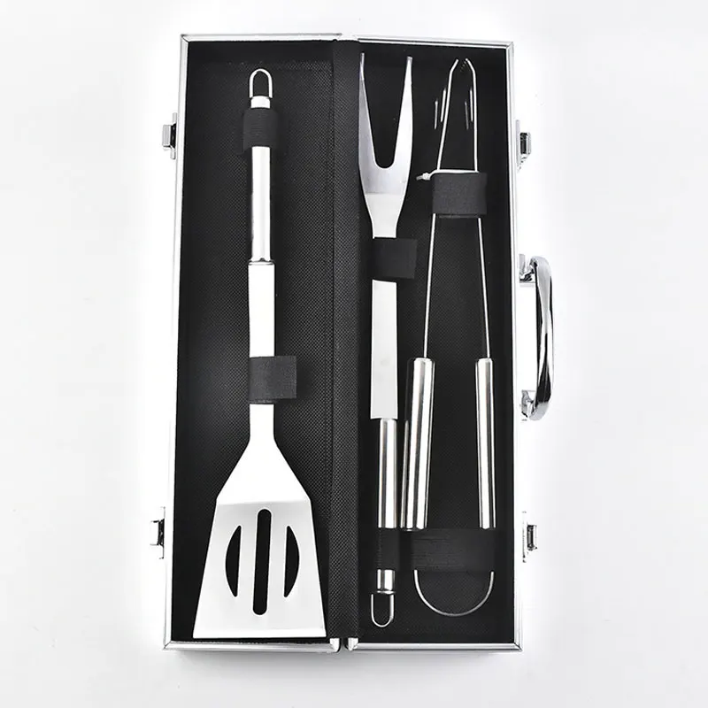 

STLFTop Selling Fork Knife Utensil Kit Multifunctional Portable Outdoor Barbecue Grill Kit BBQ Grilling Tools Set