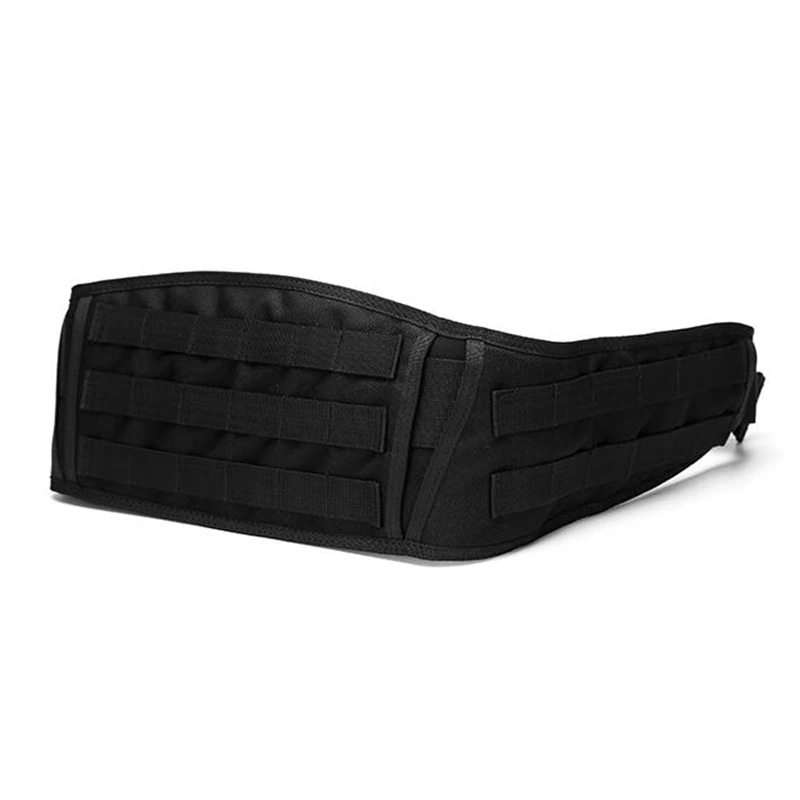 Tactical Waist Belt Molle Padded Patrol Belt EDC Gun Belt Heavy Duty Platform Battle Belt Utility Hunting Accessory