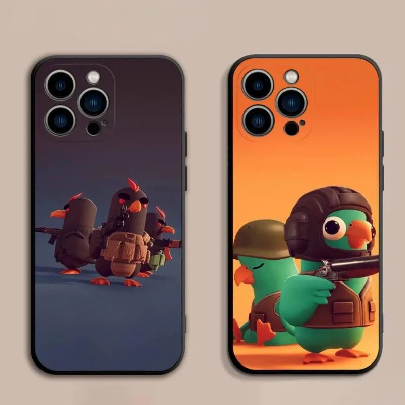 

Escape From Duckov Phone Case For iPhone 17 16 15 11 12 14 13 Pro Max Mini X XS XR 7 8 Plus SE 16E Shockproof Silicone Cover