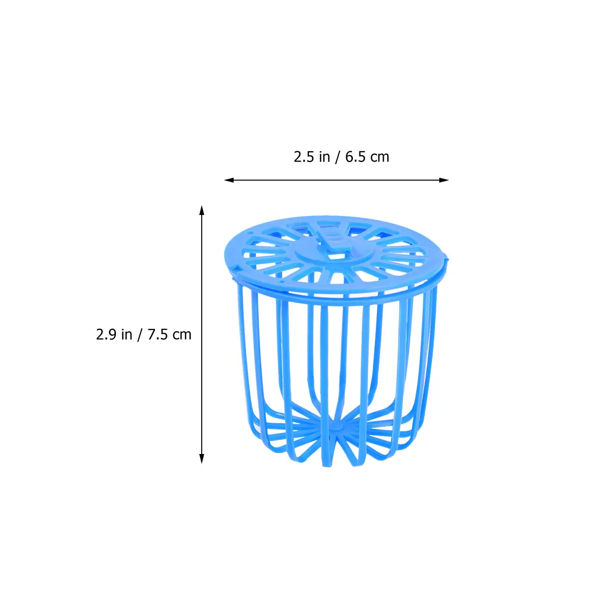 

2Pcs Vegetable Basket Cage Accessories Durable Plastic Food Feeding Storage Birds Parrot Supplies Fruit Bowl Easy Install Pet