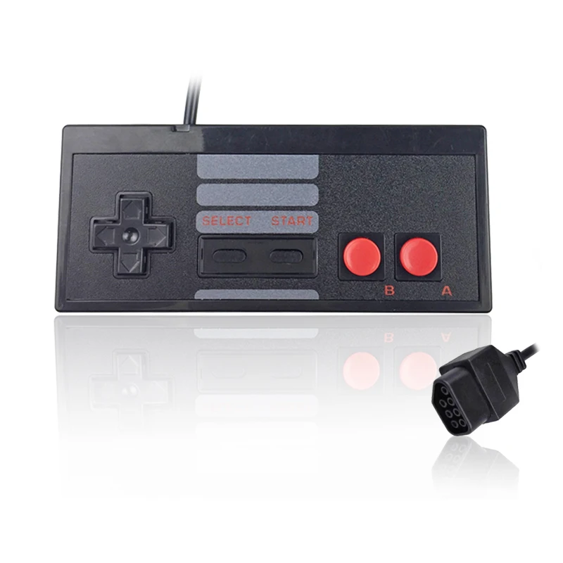 Joystick Game Pad Controller For NES FC Game Console Mini Game 8-bit Wired Gamepad NES Gamepad Controller