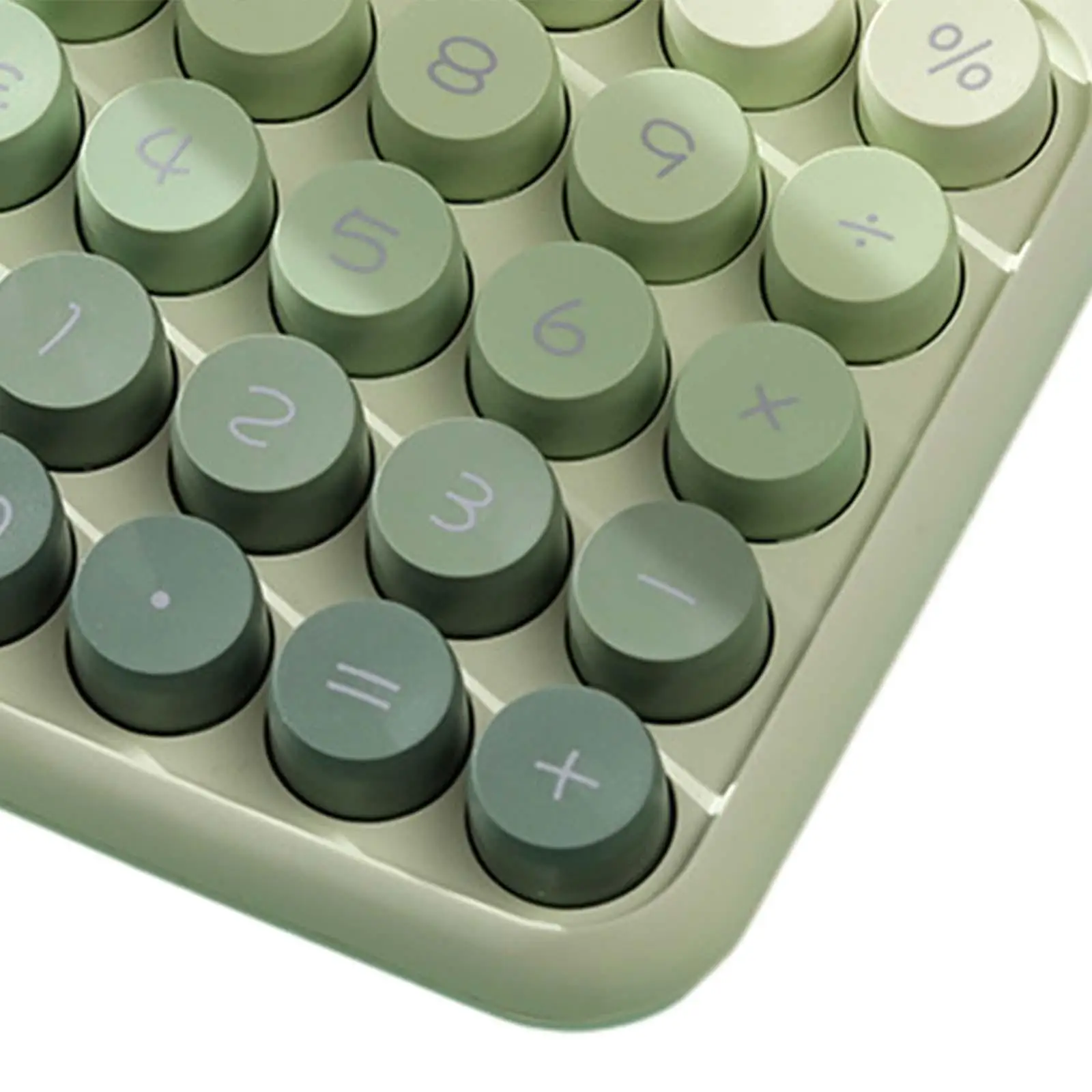 

Настольный механический калькулятор, 12-разрядный, с батарейным питанием, эргономичный, 16x11,5 см, градиентный цвет, для повседневного и базового офисного использования, прочный.