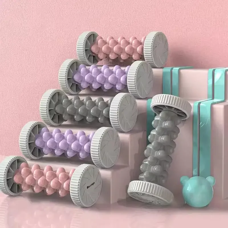 Fußmassagegerät, Massageroller, Yoga-Massageball, Plantarfasienroller, Muskelentspannung, Pflege, Kunststoff, manuelle Fußmassagerollen