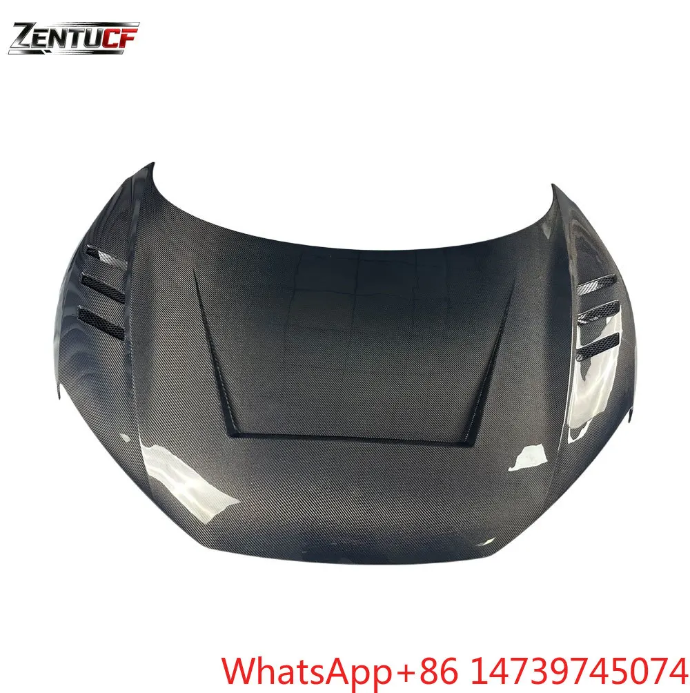 UV Protection Sport Style Carbon Fiber Engine Hood 2016-2025 Gen2 4S Bolt-On Front Bonnet PartsCar Parts And Car Kits