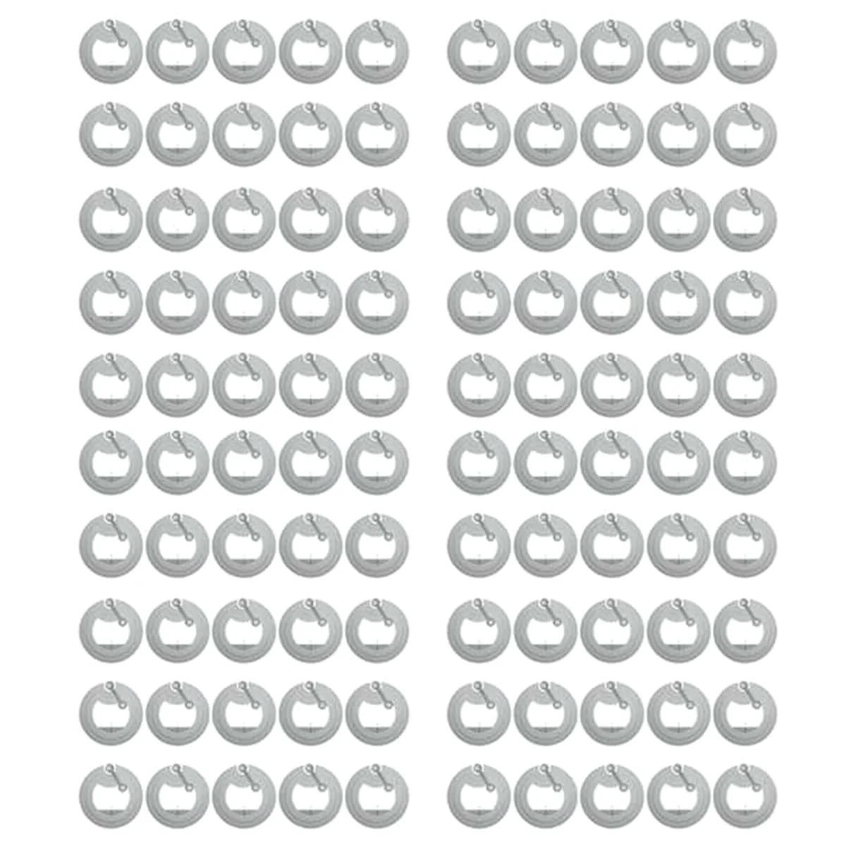 

100Pcs NFC Ntag213 Label Sticker, 13.56MHz ISO14443A Compatible with All NFC-Enabled Phones -Y18A