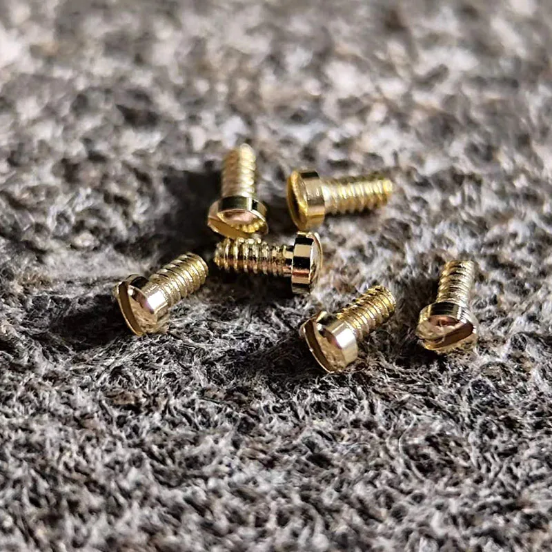 6PCS mechanical watch accessories bottom cover screws 4708 for Longines watch bottom cover screws L4 bottom cover screws