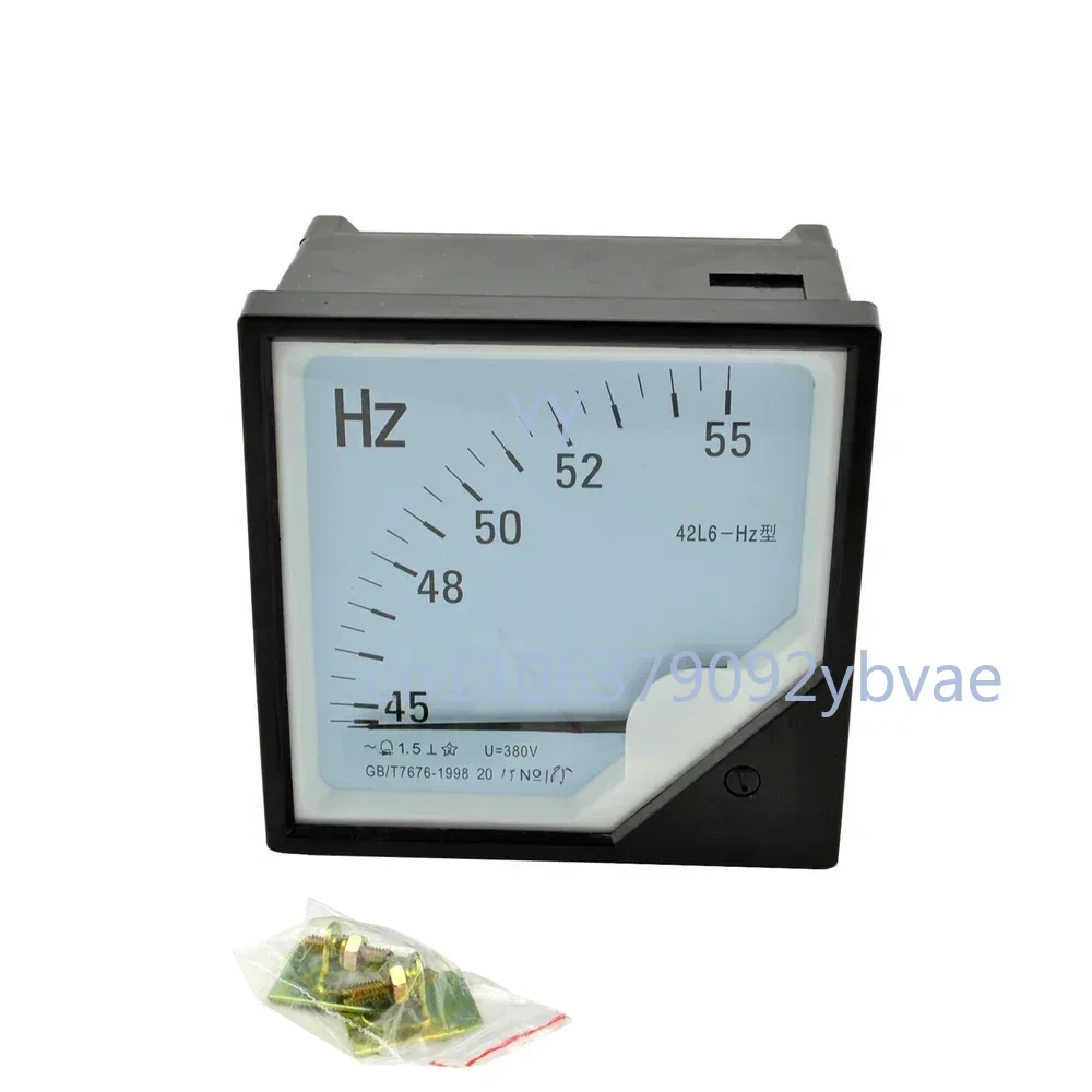 42L6(HZ 380V) Frequency Meter Pointer Diagnostic-tool Tester Cymometer Frequency Portable Counter Swr Meter hertz