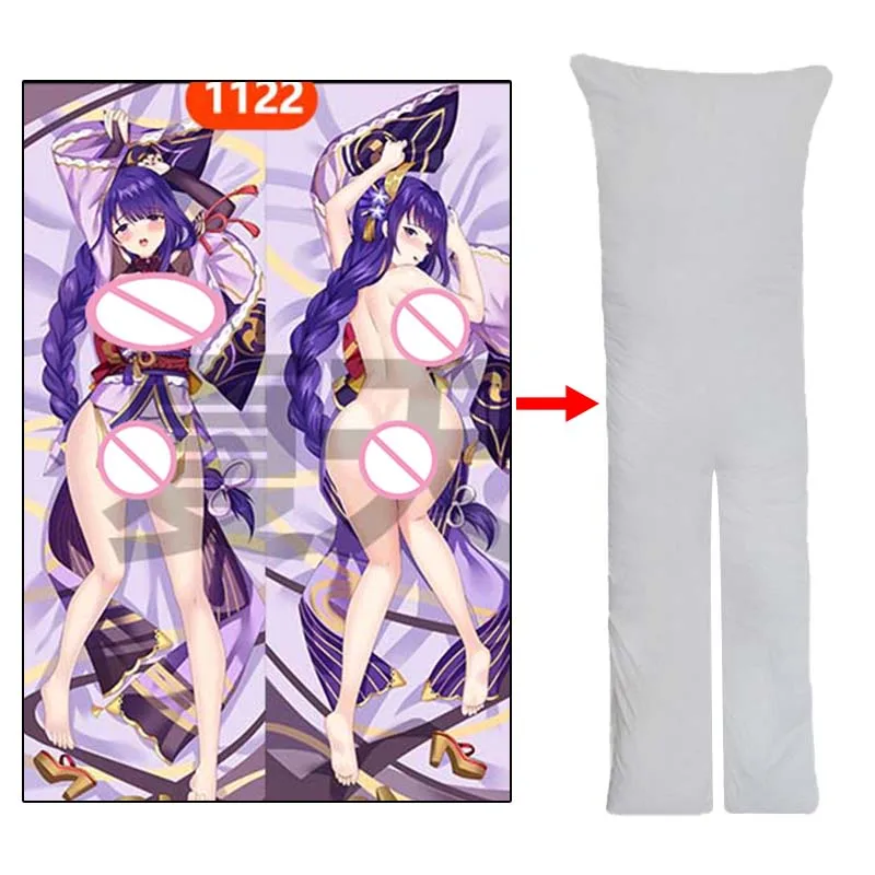 

Genshin Impact Baal Split Legs Dakimakura Onahole Sex Anime Pillowcase 2WAY Waifu Daki Raiden Shogun Body Pillows Cosplay Props