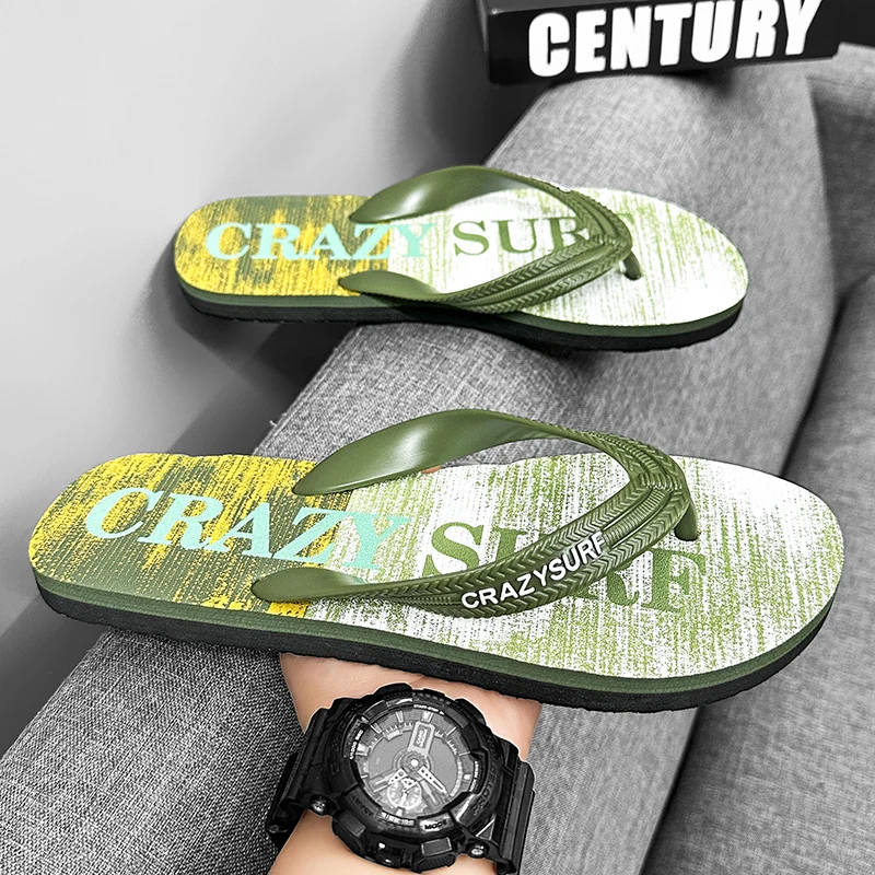 

Open toe outdoor slippers heat dissipation design, wear-resistant outsole, comfy summer shoes for travel and strolls