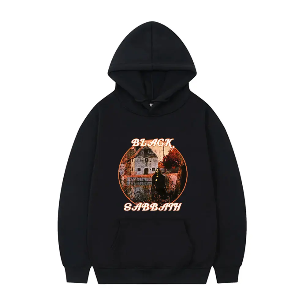 

Heavy Metal Rock Band Black Sabbath Hoodie Ozzy Osbourne Hooded Tracksuit Men Women Clothing Casual Oversized Vintage Hoodies