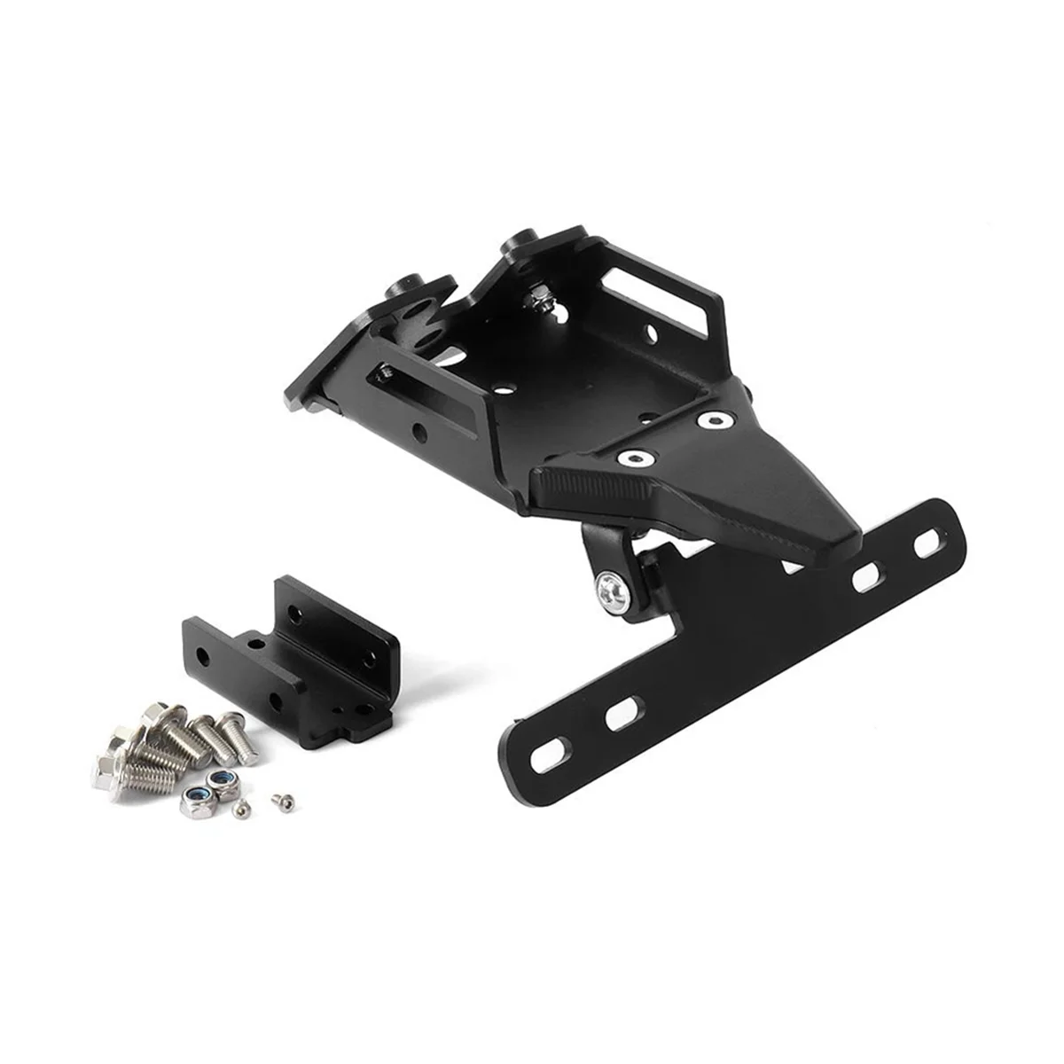 

look-Motorcycle Rear License Plate Holder Bracket Tail Tidy Eliminator for 675SR-R 675SRR 675