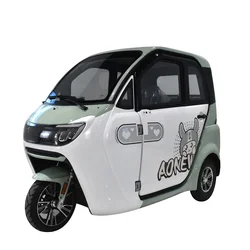 2024 EEC L2e-P 3-Wheel Closed Body Electric Tricycle for Passengers 1500W Motorized 60V Tricycle