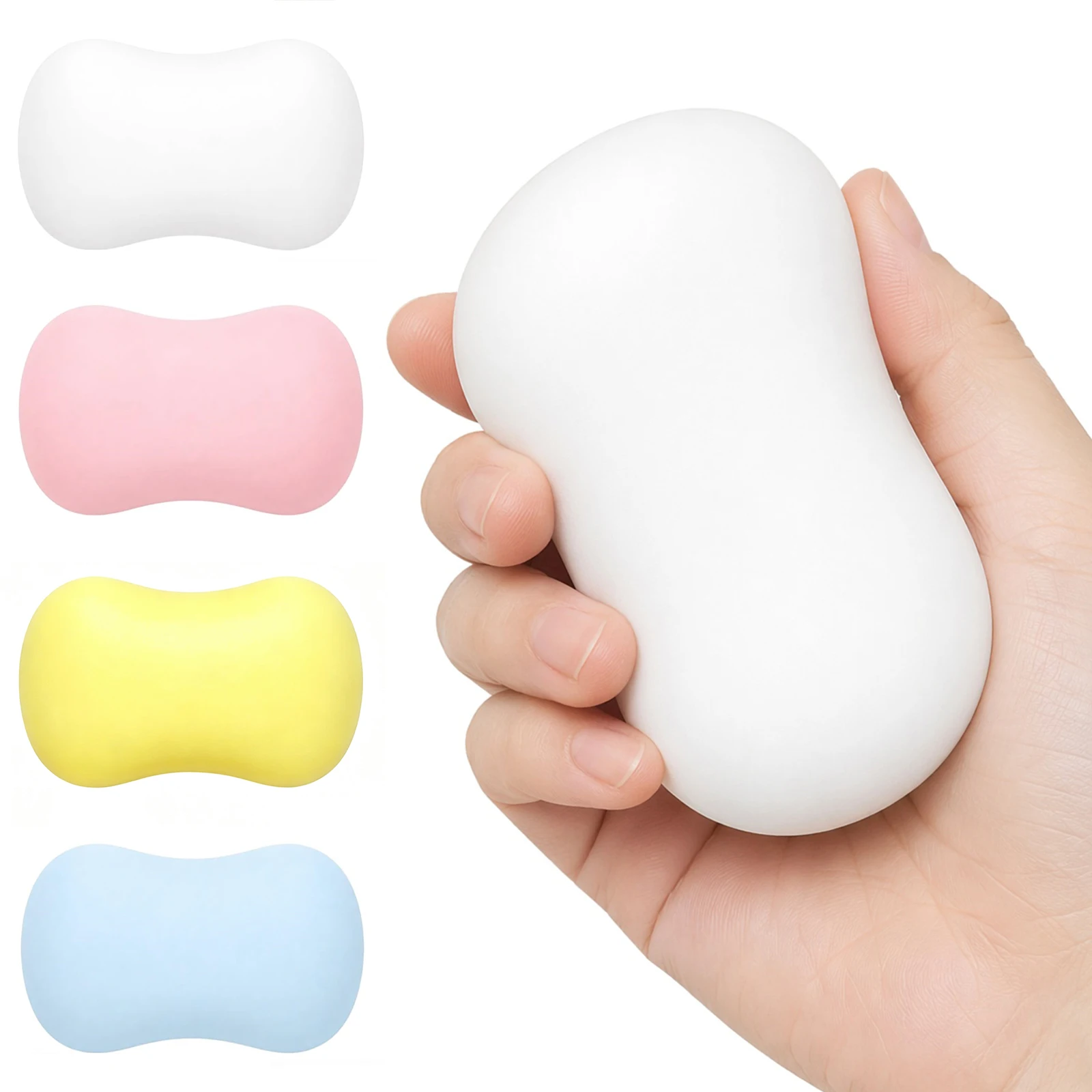 DIY Building Block Foam Squeeze Ball Slow Rising Sensory Toy TPR Clay Filling