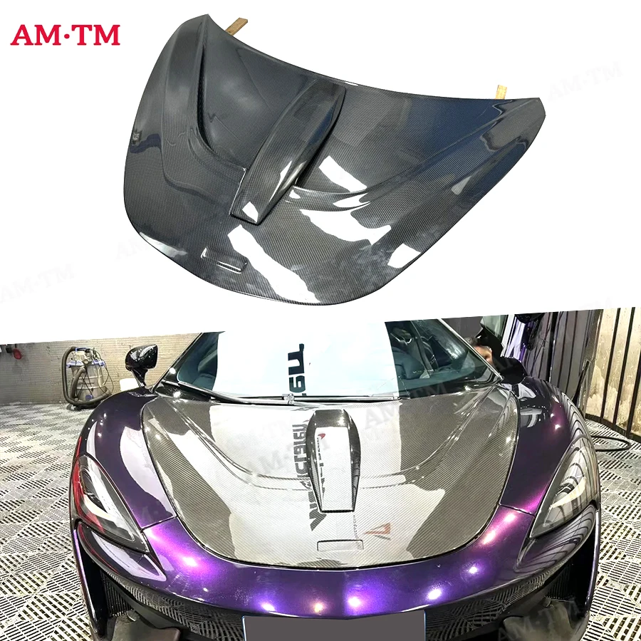

Крышка двигателя из углеродного волокна для Mclaren 540S 540 570, крышка двигателя из углеродного волокна, замена установки, комплект кузова