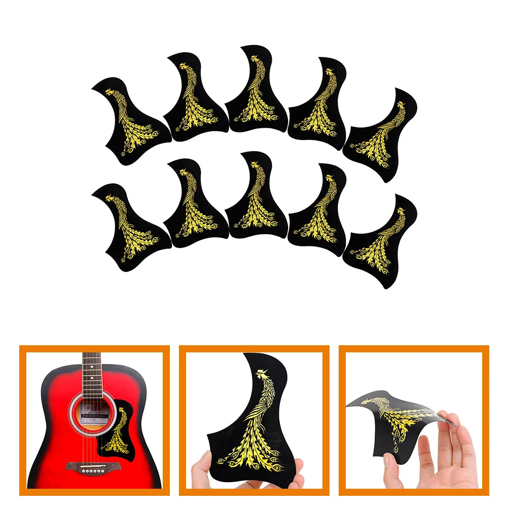 

10Pcs Practical Guitar Pickguards Acoustic Protector Replacement Modern Look Safe Hands Accessories Guitar Pickguard