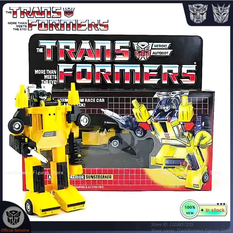

Совершенно новая серия трансформеров, игрушки-роботы G1-Sunstreaker Ko, мультяшная фигурка, аниме, подвижная модель, популярная кукла, автомобиль, подарки