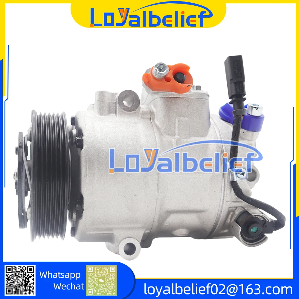 

AC Compressor For AUDI SKODA SEAT Volkswagen Polo 6Q0820803Q 6Q0820803J 6Q0820803K 6Q0820803G 8Z0260805A 6Q0820808F 6seu12c
