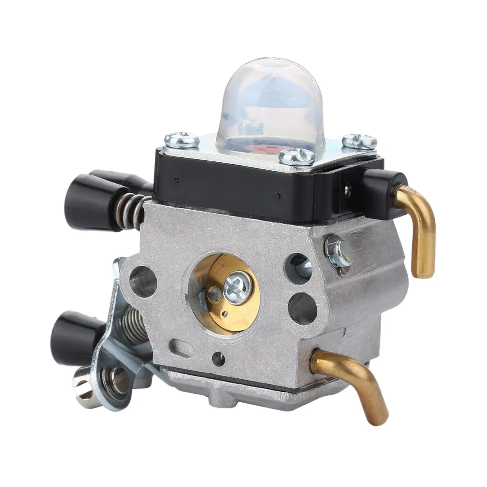 Carburetor W/ Line Kit Spark Plug Gasket 2 Primer Bulbs for Sthil FS38 FS45C km55 FS46 Accessories
