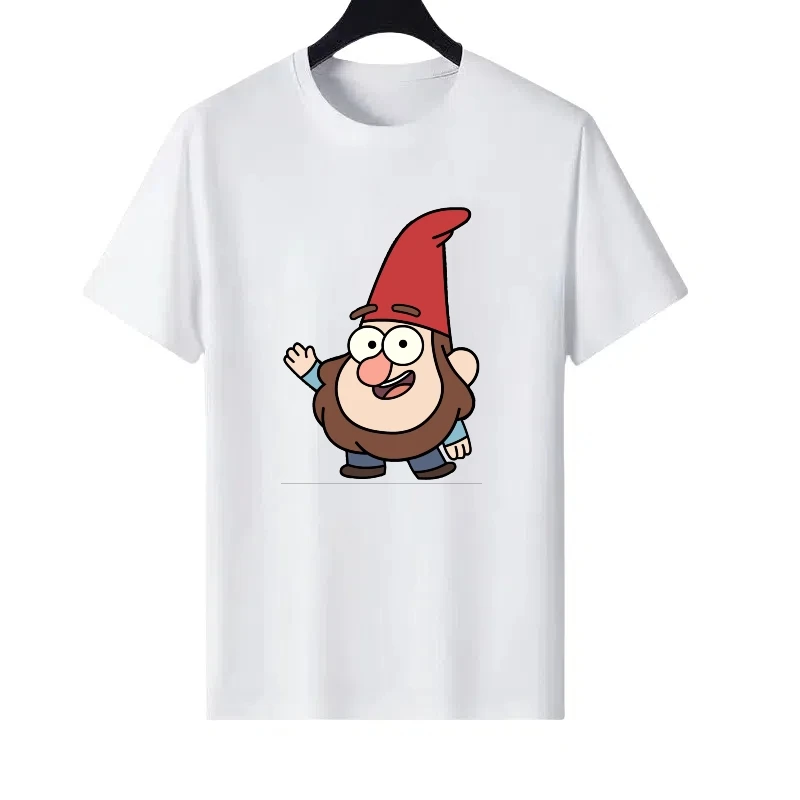 

Disney Snow White Seven Dwarfs Pattern Woman Cartoon Parent-child Clothing Ladies Cheap Short Sleeves T-Shirt Men Sweatshirts