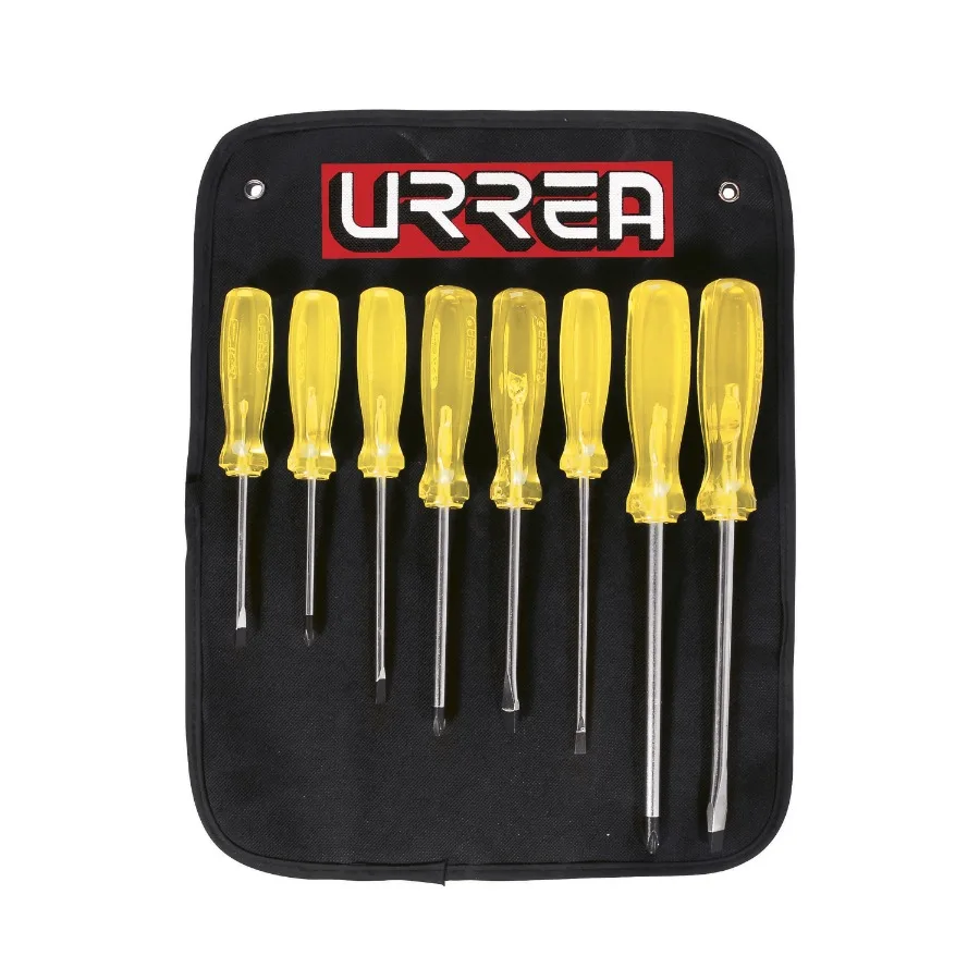 

Amber Screwdriver Set 8 Pieces - Ideal for Precision Repair and Maintenance in Electronics Automotive and Home Improvement Proj