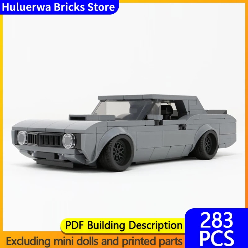 

Модель скоростного гоночного автомобиля MOC, строительные кирпичи Camaro SS, американский мускулистый автомобиль, модульная технология, детские праздничные подарки, сборные игрушки