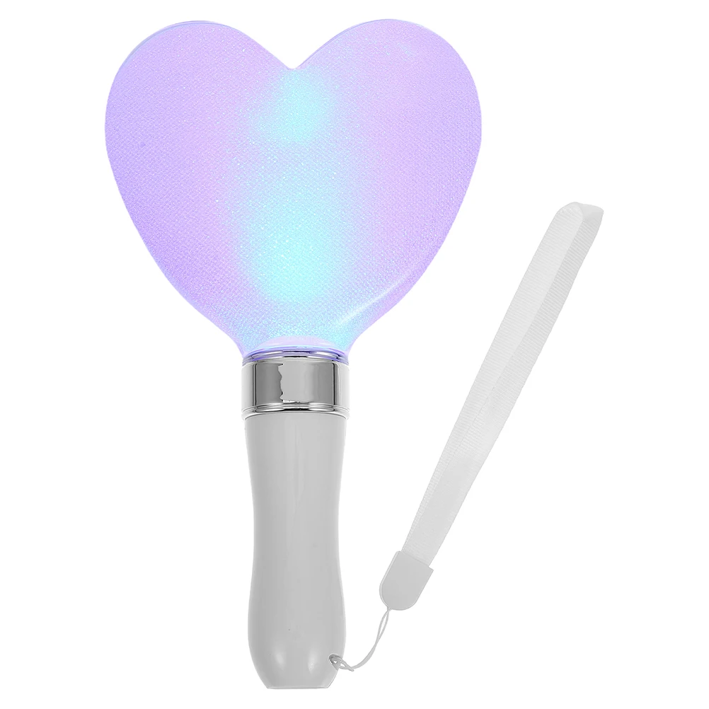 

Concerts LED Light Stick Heart Shaped 24 Color Portable Flashing Glow Wand for Parties Festivals Birthday Celebration
