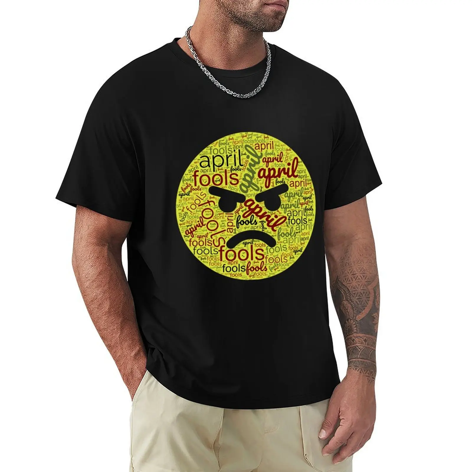 April Fools T-Shirt Simple Graphic Design T-Shirt