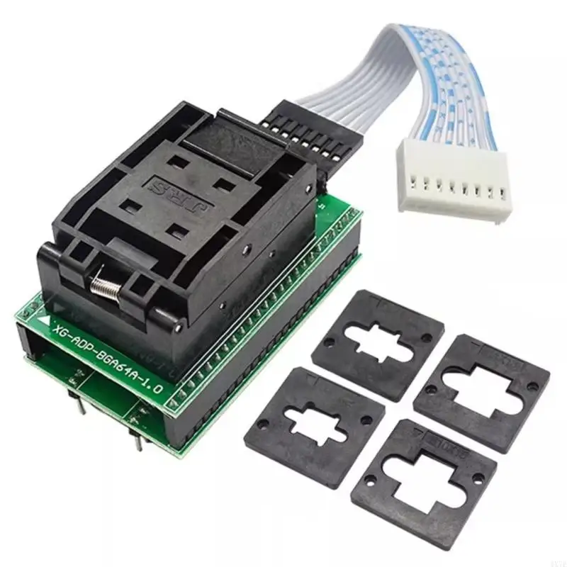 

4X7E Professional BGA64P-1.0 BGA64 PC48 Chip Programming Adapter Support Burn Socket Board Thermal Management Module
