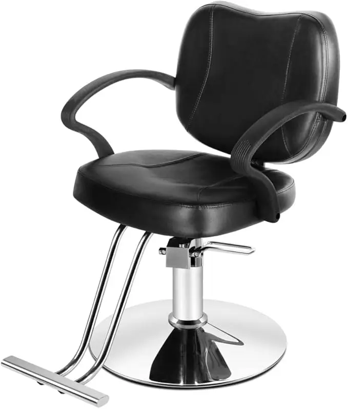 

Barber Chairs for Salon with Extra Wide Seat Spa Beauty Equipment for Hair Stylists for Barbershop and Home Barber Chair