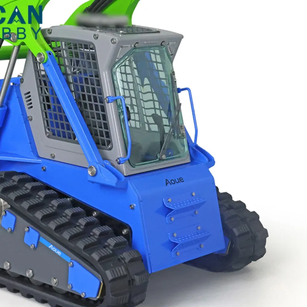 

Гидравлический погрузчик Lesu RC Aoue Lt5, окрашенный металл, 1/14, гусеничные мини-грузовики, строительные наборы, огни, звуки, игрушки Thzh1273-SMT7