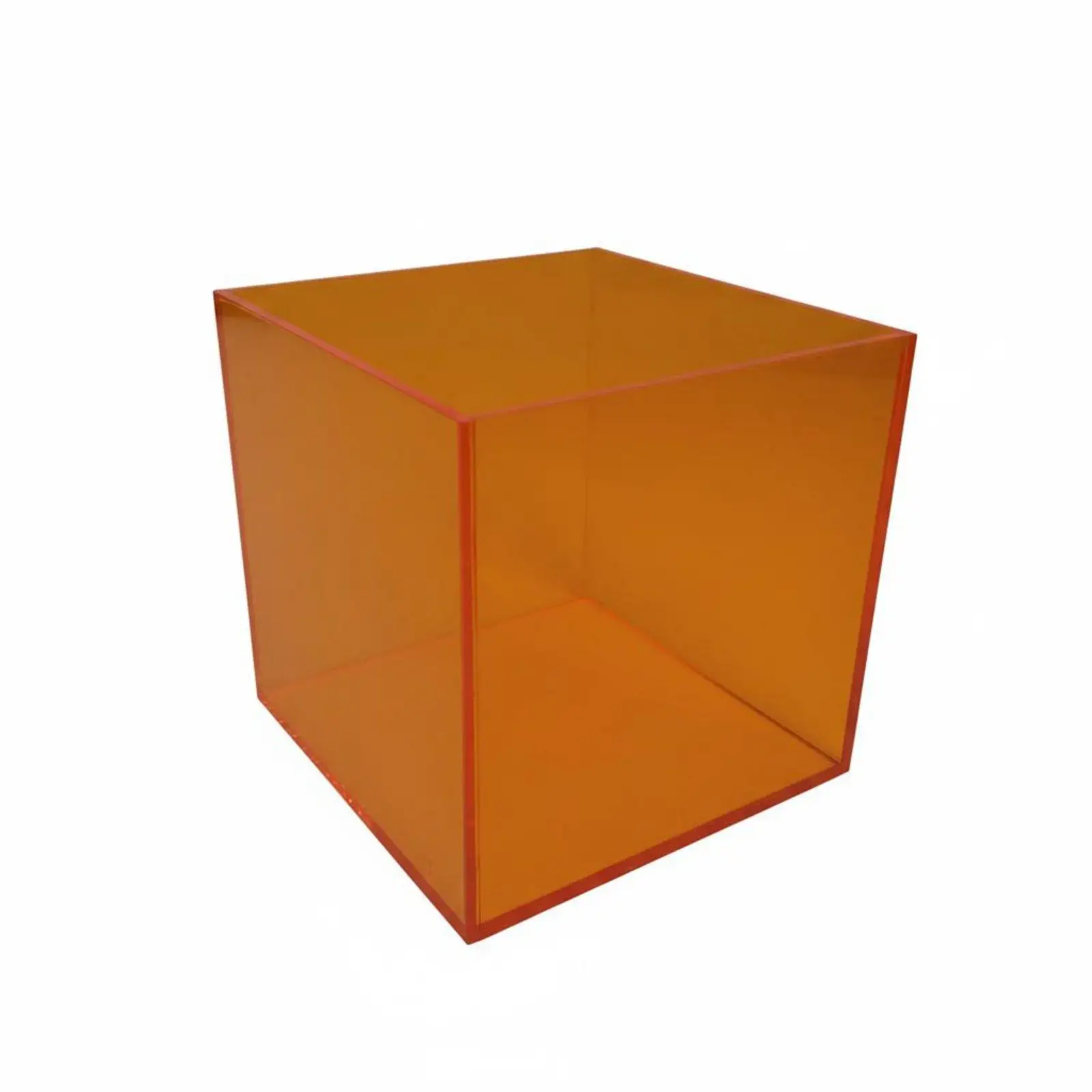 Acrylic Storage Box Colorful Design Acrylic Display Case Space Saving Open Top Organizer for Collectors, Hobbyists, Study Room,
