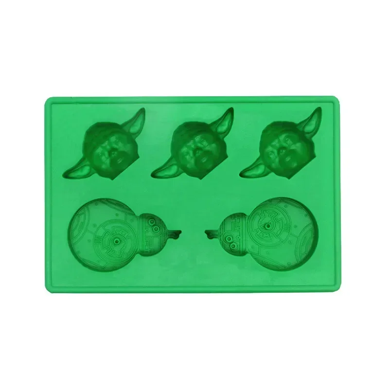 Star Wars Baby Yoda Silicone Molds Chocolate Mold DIY Cake Accessories for Making Candy Cake Kitchen Ice Cubes Biscuit Mould New