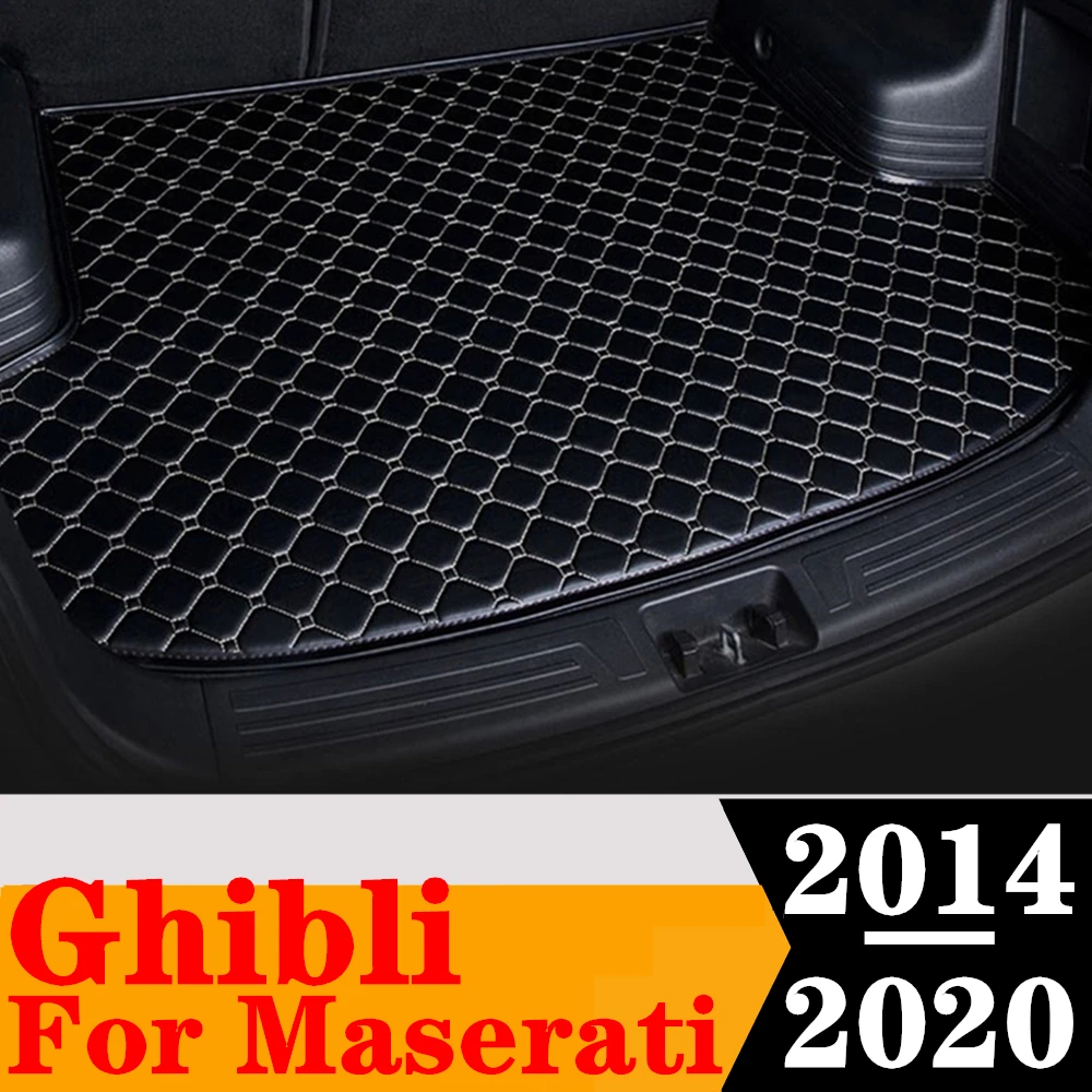 

Коврик для багажника автомобиля для Maserati ghiсот 2020 2019 2018 2017 2016 2015 2014