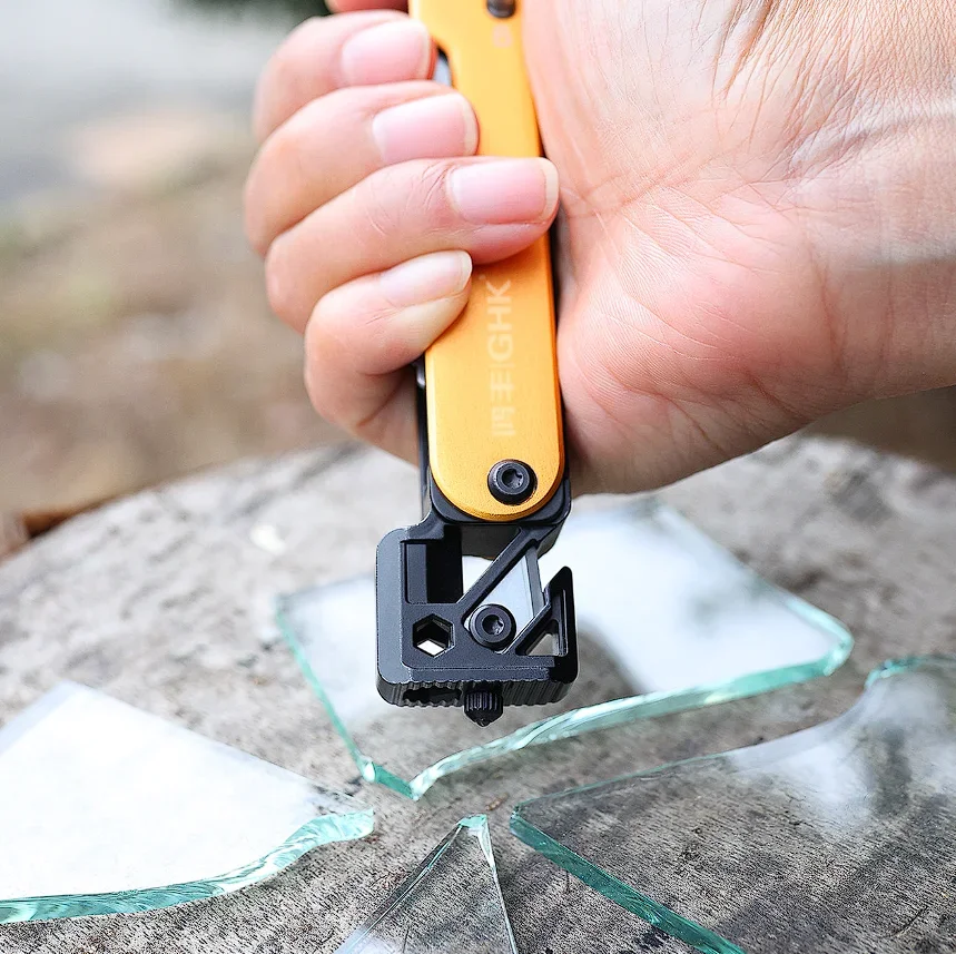 Grand Harvest GHK31AL Multi-tools | Outdoor Survival EDC Tool with Window Breaker