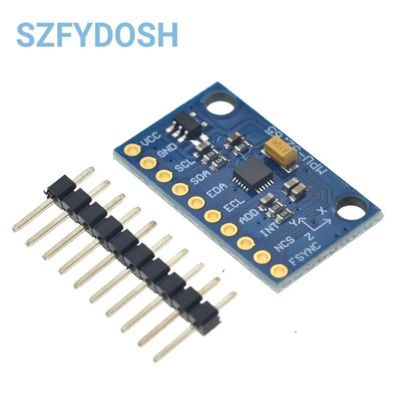 GY-6500 GY-9250 GY-9255 MPU-6500 6DOF Accelerometer 6-axis Attitude Gyro Sensor Module SPI Interface MPU6500 For Arduino
