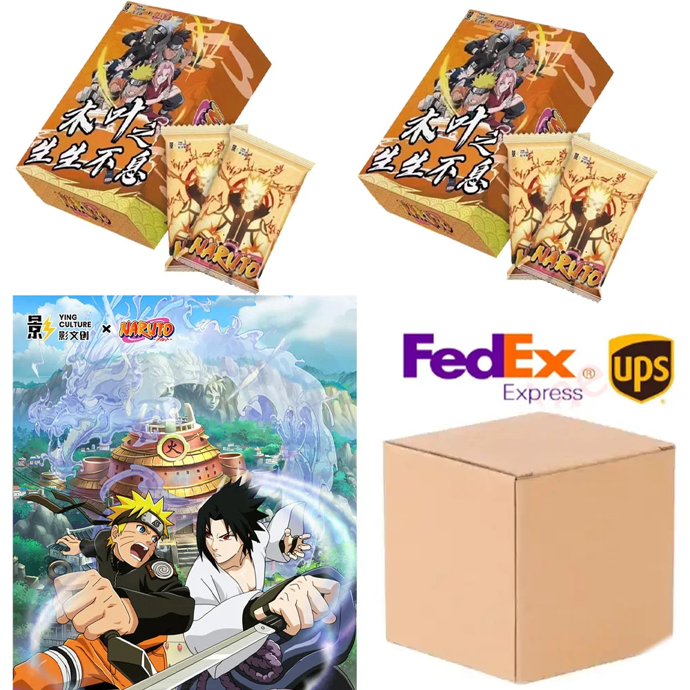 Wholesale Ying Cultural Naruto Collection Card Wave 2 Sakura Booster Box ACG CCG TCG Chrismas Hobbies Gift