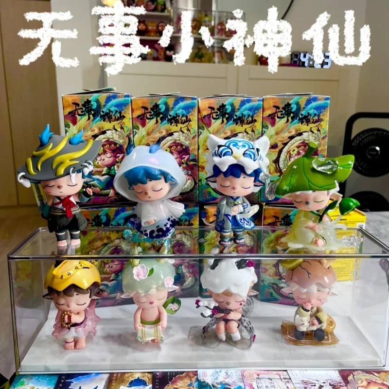 

Подлинная кукла в китайском стиле Mimi Little Immortal Blind Box, милая коллекция новогодних подарков для девочек и мальчиков, коллекция игрушек Mystery Box