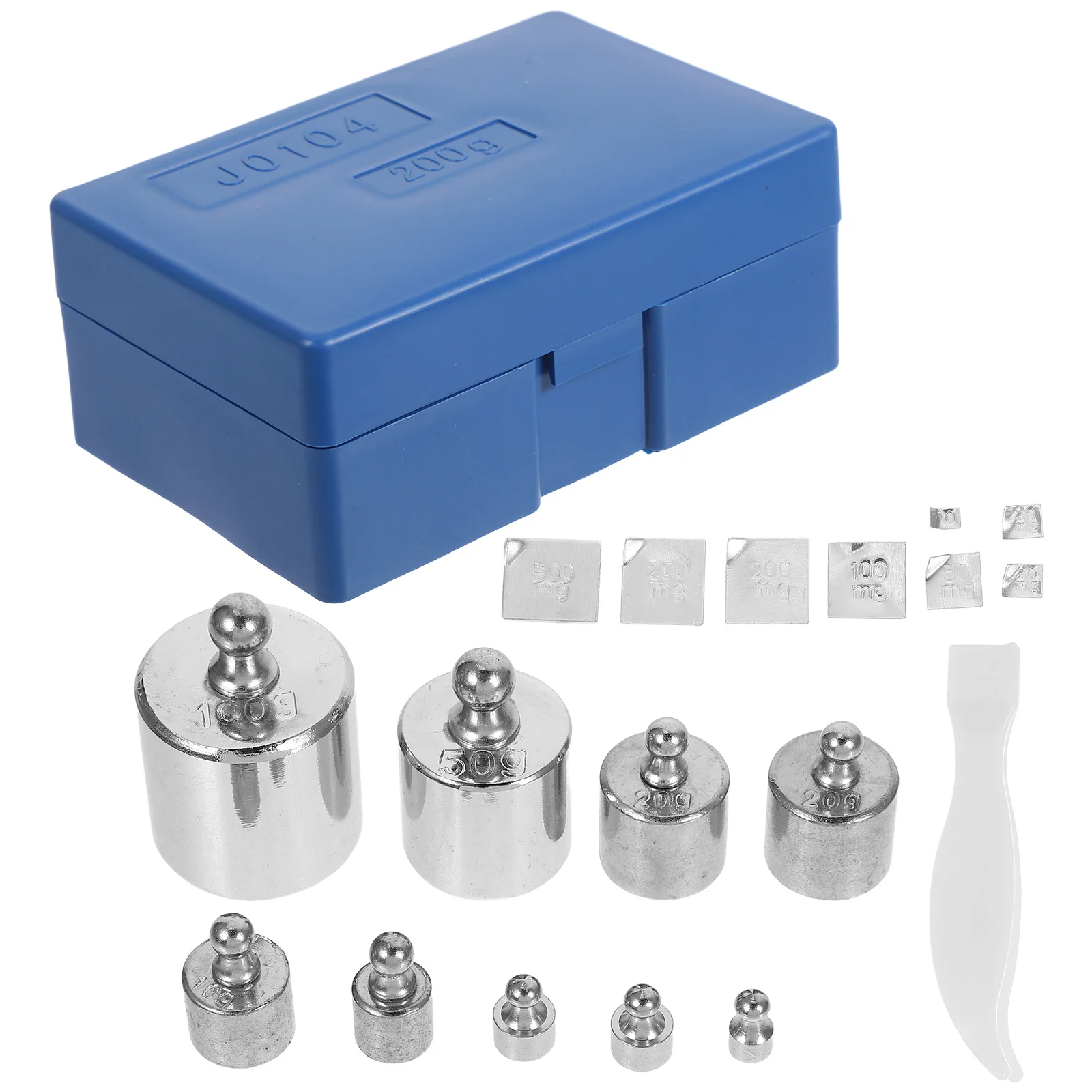 

1Set High Precision 10Mg-100G M2 Class Weight Set Calibration for Digital Scales Lab Industrial Balances with Case