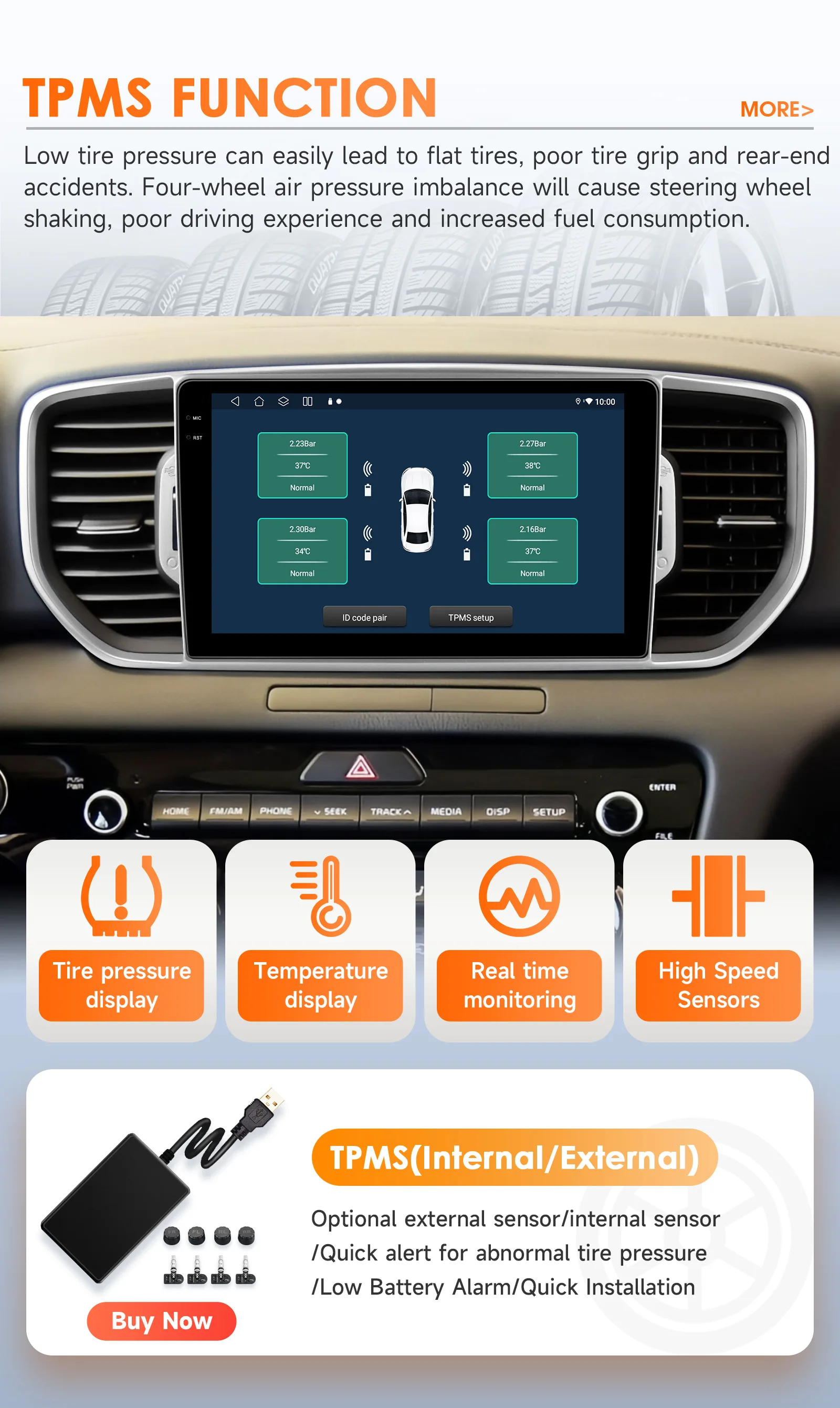 Hizpo 2din Autoradio Für Kia Sportage 4 QL 2016-2018 4G Auto Radio Multimedia Player GPS AI Stimme drahtlose CarPlay Android Auto – Detail 35