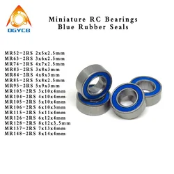 10pc MR84 2RS 4x8x3 mm Mini Miniature Bearings MR52 MR63 MR74 MR83 MR85 MR95 MR104 MR105 MR106 MR115 MR117 MR126 MR128 MR148