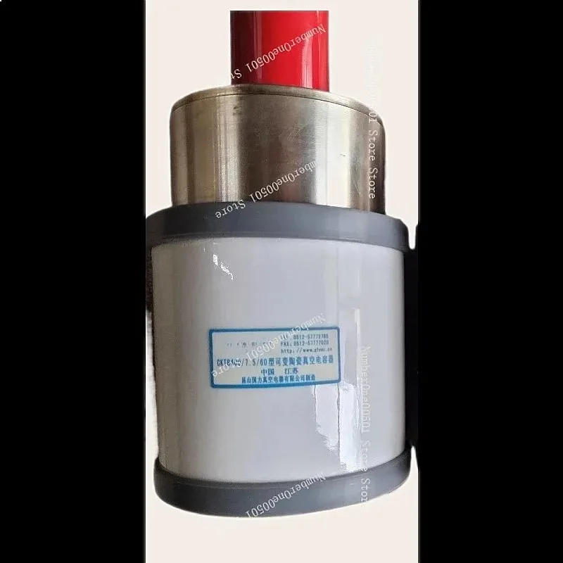 High Voltage Vacuum Variable Capacitor CKTB Series 400pF 1000pF 7.5-60kV Adjustable Ceramic Capacitor