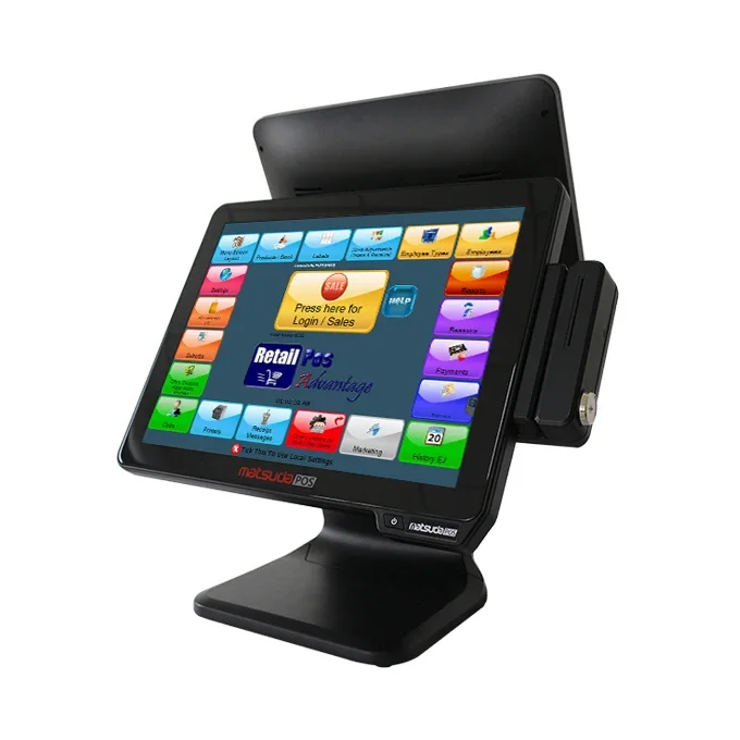 Easy Electronic Cash Register With Scanner For Grocery/Store Table Kiosk