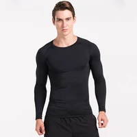 Haut de course à compression pour hommes, chemise à manches longues, vêtements de sport pour hommes, vêtements de sport à séchage rapide, tee-shirt de fitness, haut de musculation pour l'entraînement 5