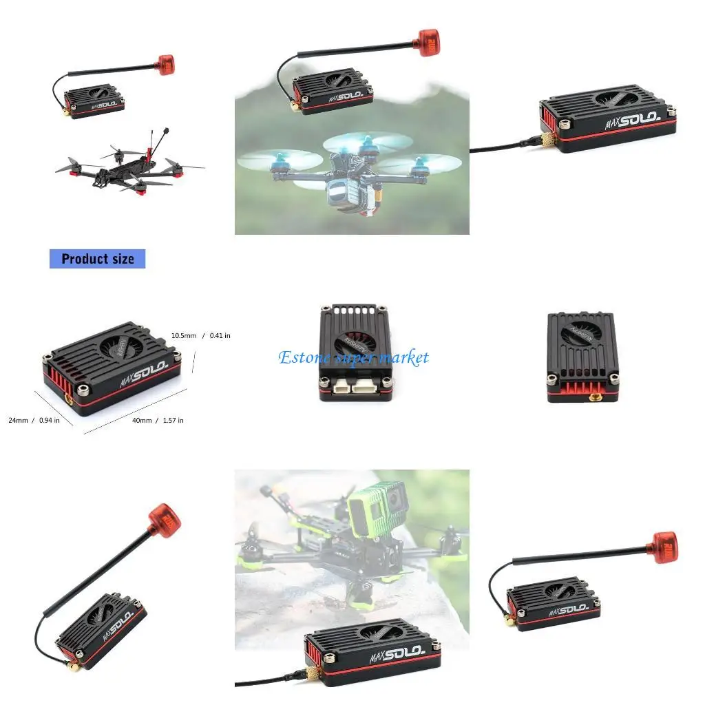 

090B FPV Video Transmitter for Remote Control FPV Fixed-wing 48CH 2.5W Video Transmission