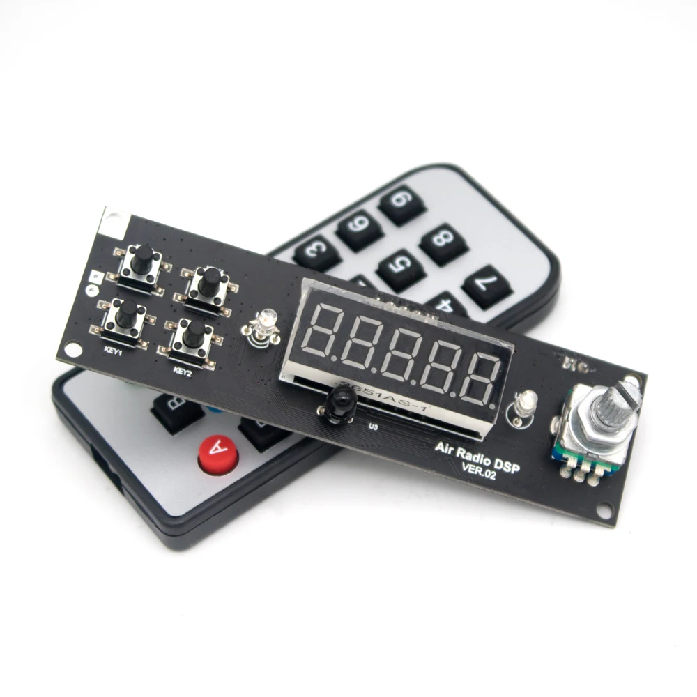 AM SW AIR FM radio receiver module Aviation band Aircraft tower call Remote control Digital tuning stereo radio power amplifier