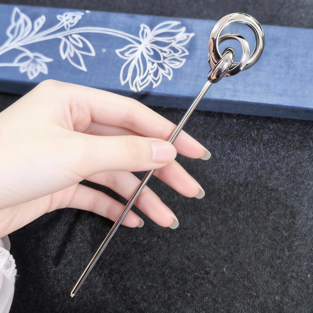 Neue Chinesische Hanfu Haar Sticks Vintage Metall Quaste Haarnadeln Frauen Haar Clip Pin Hochzeit Kopfschmuck Haar Schmuck Zubehör – Detail 11