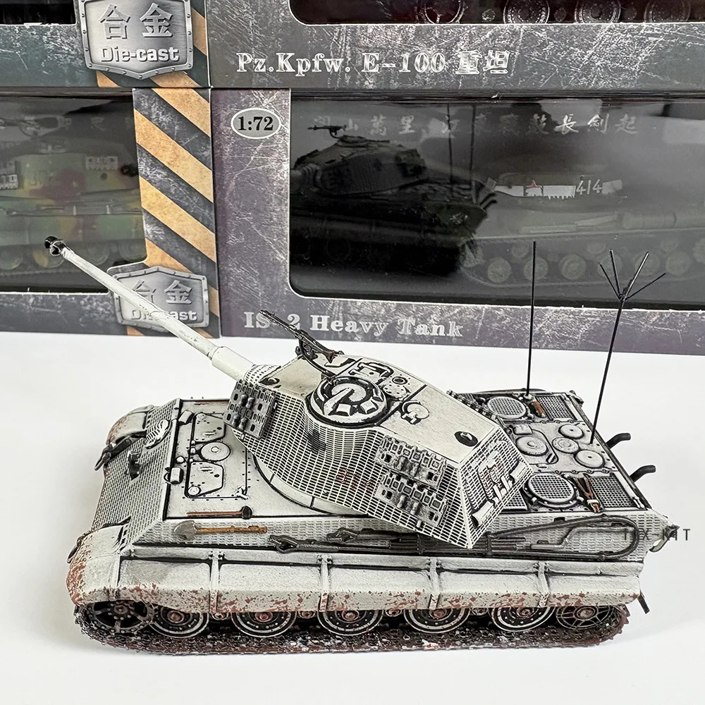 

1/72 Scale German Tiger King Tank Model Heavy Tank Diecast Alloy Military Simulation Model For Children Adults Toy Display Gift