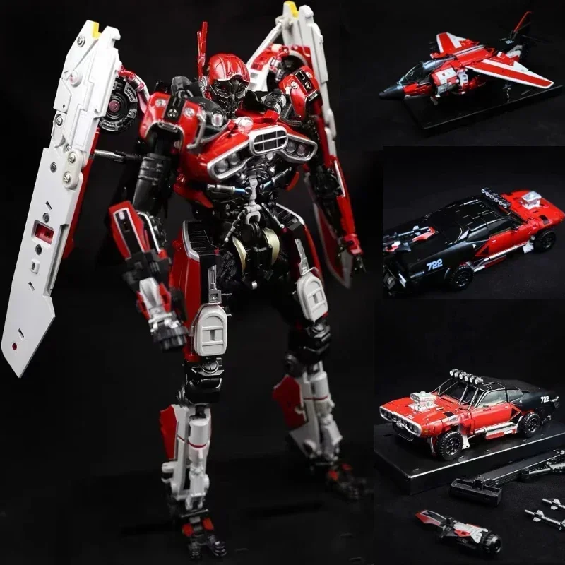 

Metagate Transformation Toy MG-G05 Triple Transformation Sports Car Fighter Model Series