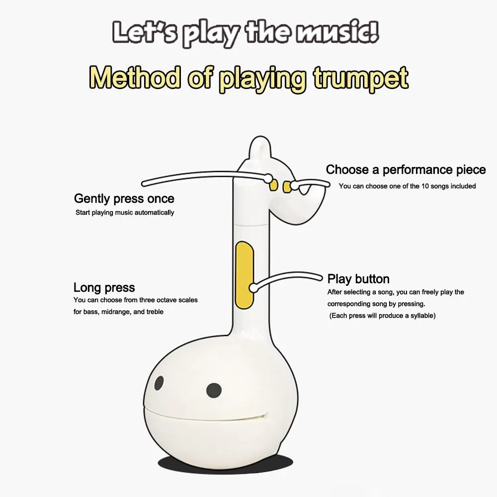 Girino de música elétrica dos desenhos animados com música carregamento usb girino eletrônico guitarra instrumento musical das crianças presente aniversário