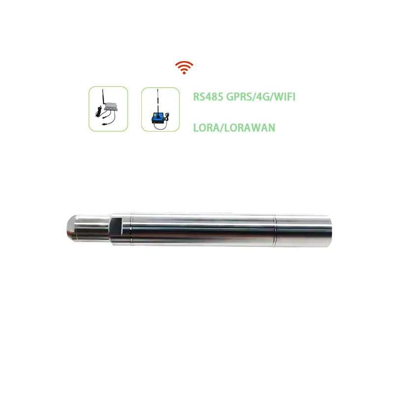 High Precision Chip Supports Gprs Wifi Lorawan 4-20Ma Output Rs485 Pressure Water Level Sensor for Submersible Pumps